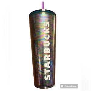Starbucks multi colored Tumbler